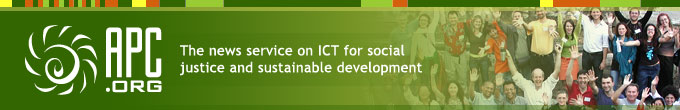 APC.org - The news service on ICT for social justice and sustainable development