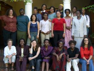 Participants at the WENT Africa workshop, Cape Town, <br />
South Africa, April 2003. Photo: APC-Africa-Women