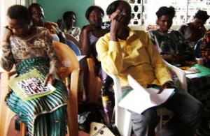 Survivors of violence (Congo) undergo training and counselling