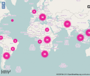 End violence: El mapa de Ushahidi