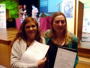Silvina Frau y Susana Ebeling, galardonadas por su labor en telecentros comunitarios