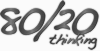 80/20 company logo