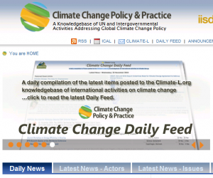 IISD Climate Change Policy &amp; Practice