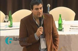 Andrés Piazza de Lacnic cerrando el evento y agradeciendo a quienes apoyaron la realización de la reunión regional