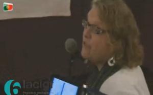 Intervención de representante del Programa de derechos de las mujeres de APC