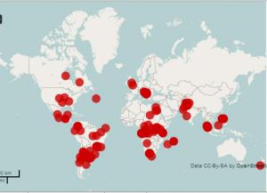 Les participants consigneront les cas de violence sur cette plateforme de cartographie