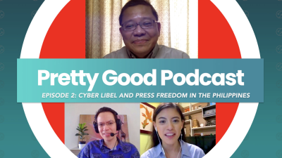  image linking to Engage Media's Pretty Good Podcast: Discussions on digital rights in Asia-Pacific 