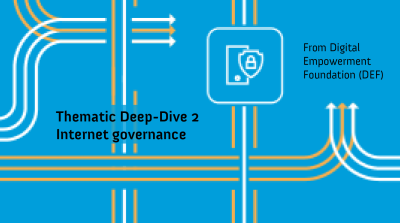 image linking to Digital Empowerment Foundation statement to the Global Digital Compact Thematic Deep-Dive session on internet governance