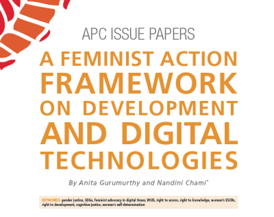  image linking to A feminist action framework on development and digital technologies 