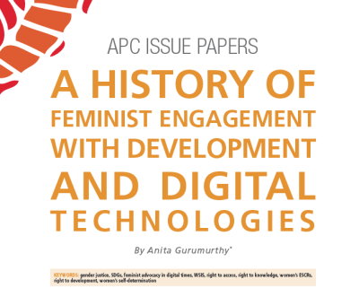  image linking to A history of feminist engagement with development and digital technologies 