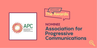  image linking to APC nominated to the #GoodID Awards 2021   