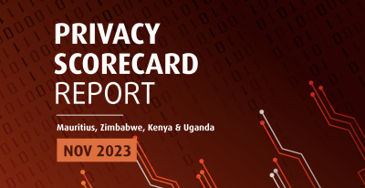  image linking to Privacy Scorecard Report 2023: Mauritius, Zimbabwe, Kenya and Uganda 