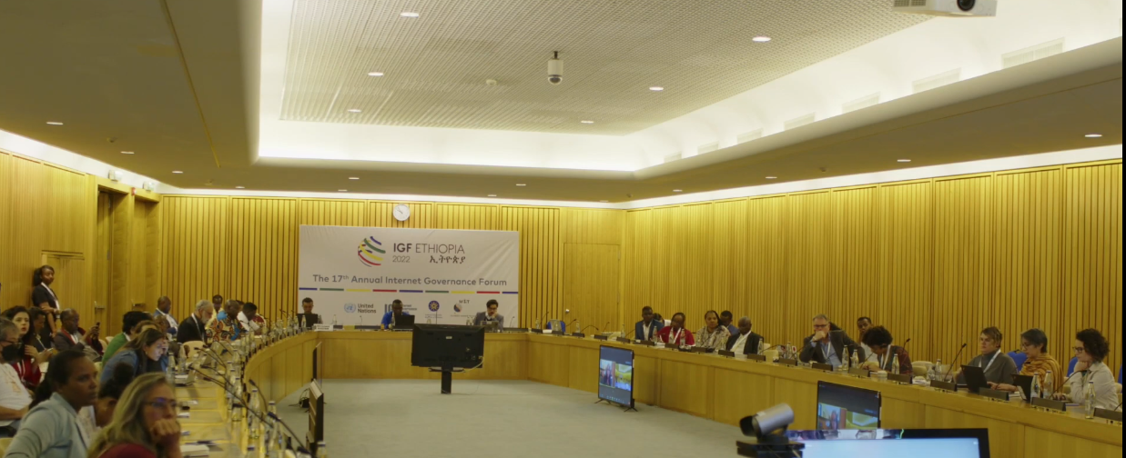 Image: GISWatch 2021-2022 launch at the IGF in Ethiopia