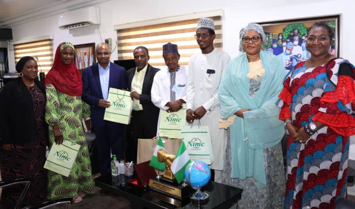 Image: A group from CITAD engaging in an advocacy visit at Nigeria's National Identity Management Commission. Photo courtesy of CITAD.