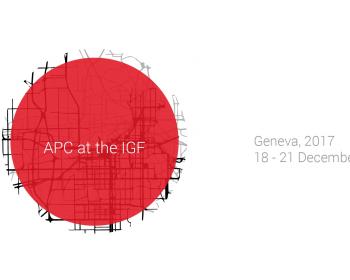 APC at the 2017 IGF: A schedule of events in which APC is participating