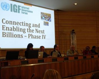 Connecting the next billions at IGF 2018: "Let's think in terms of social development and not profit alone"