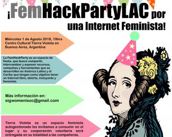 FemHackPartyLAC: por una internet feminista en América Latina y el Caribe