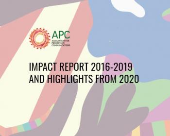 APC Impact Report 2016-2019 and highlights from 2020