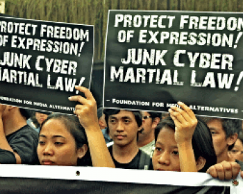Sensibilisation aux droits humains pour lutter contre la loi martiale sur la cybernétique aux Philippines