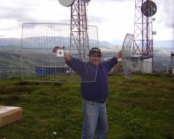 Wireless project in Putzalahua / Tricalcar