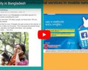 Infographic on net neutrality in Bangladesh