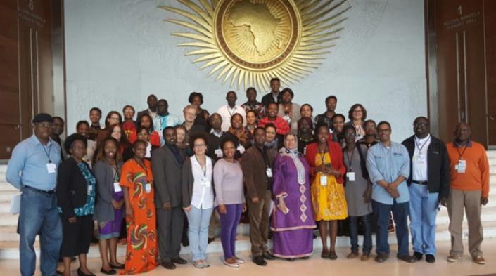 Photo: Alumni of the 2015 AfriSIG.