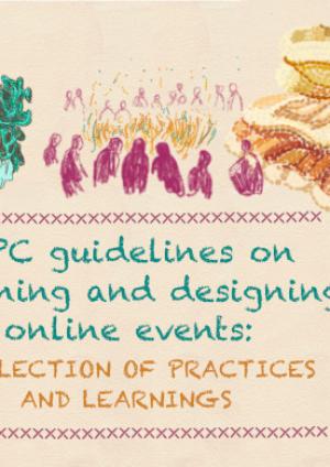APC guidelines on planning and designing online events: A collection of practices and learnings