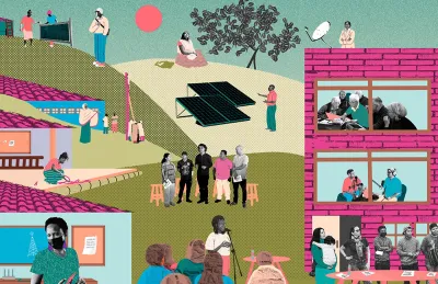  image linking to What changes when connectivity is centred on the community? Hear local voices in the new season of our podcast 