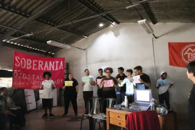 Wi-Fi in the Cozinhas Solidárias began with the installation of internet hotspots in some kitchens image linking to A popular recipe for digital sovereignty