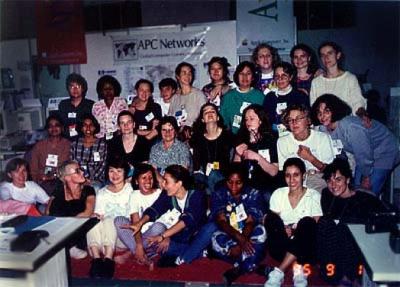 APC successfully advocated for the inclusion of Strategic objective J.1 in the Beijing Platform for Action image linking to Looking back on 30 years of advocacy for a gender-inclusive internet: Carrying hope and lessons forward