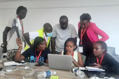 image linking to LocNet Catalytic Microgrant – 2025: Supporting co-creation and prototyping of community-driven digital solutions for climate resilience and advancing environmental justice in Kenya