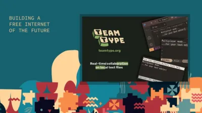  image linking to Teamtype on becoming independent of big corporations and their cloud servers