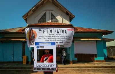 Image: EngageMedia. image linking to Papuan Voices: A video for change initiative enabling Papuans to tell their stories to the world