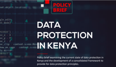  image linking to KICTANet: State of data protection in Kenya 
