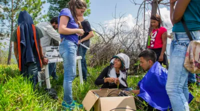 In 2018, APC member Colnodo was awarded a grant that it will use to implement TV white space technology with a gender focus in community projects in Colombia. Photo: Colnodo image linking to Helping women and non-binary communities gain access: Reflections from the Best Practice Forum on Gender and Access on the potential of alternative models of connectivity