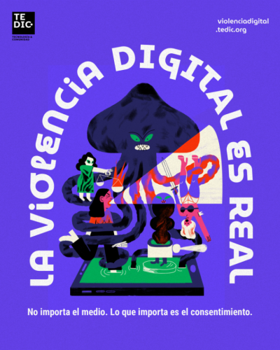 image linking to TEDIC Paraguay: la violencia digital es real