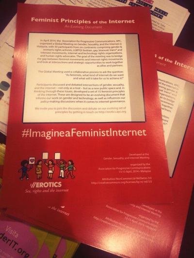 image linking to APC launches "Feminist Principles of the Internet" at 2014 Internet Governance Forum
