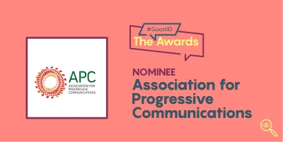 image linking to APC nominated to the #GoodID Awards 2021