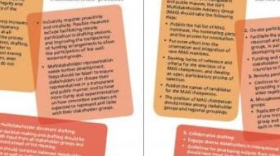 image linking to Lograr resultados ascendentes y de múltiples partes interesadas a partir del debate sobre políticas globales de gobernanza de internet: Lecciones para aprender de NETmundial