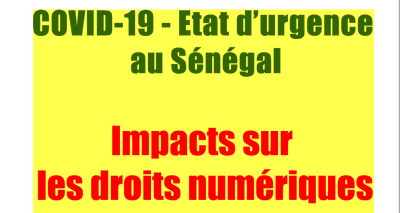  image linking to COVID-19 - Etat d'urgence au Sénégal : Impacts sur les droits numériques 