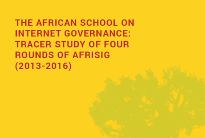  image linking to The African School on Internet Governance: Tracer study of four rounds of AfriSIG (2013-2016) 