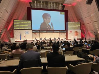  image linking to “There is an opportunity for a more well-rounded discussion around gender and technology to be included at the IGF”: OVOF partners at IGF2023 