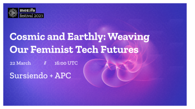  image linking to Navigating our constellations: Cosmic and earthly feminist tech futures 