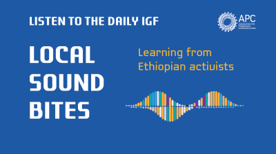  image linking to Listen to Local Sound Bites @IGF 2022 