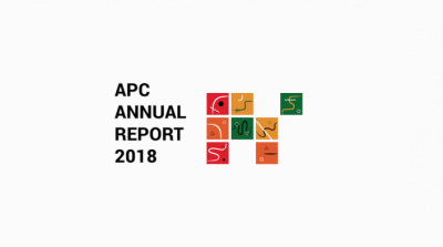  image linking to APC Annual Report 2018 