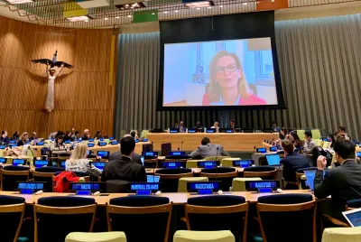 image linking to The APC network intervenes at the Global Digital Compact's deep dive session on digital inclusion and connectivity