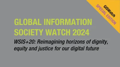 GISWatch 2024 Special Edition image linking to Exploring gender and internet governance: GISWatch 2024 Special Edition reports