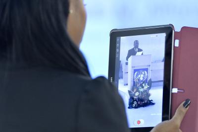 Photo: UN Photo/Jean-Marc Ferré, used under CC BY-NC-ND 2.0 licence (https://flic.kr/p/kGzuKx) image linking to Human rights online at the Human Rights Council 47th session