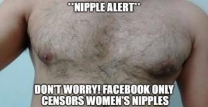  image linking to It's 2016 and Facebook is still terrified of women's nipples 