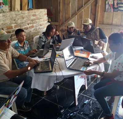 Photo courtesy of Colnodo image linking to Interview with Julián Casasbuenas: “Presenting at spaces like the GDC will help change minds that commercial telcos will connect all of humanity”